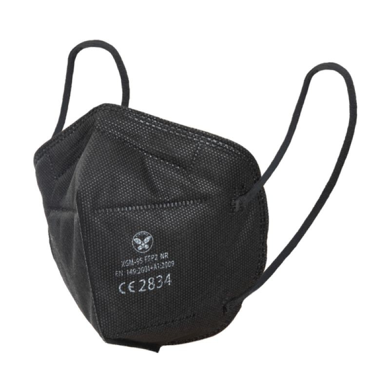Respirátor FF NAAB XGM-95 FFP2 bez ventilčeka čierny (1ks) Respirátor FF NAAB XGM-95 FFP2 bez ventilčeka čierny (1ks)