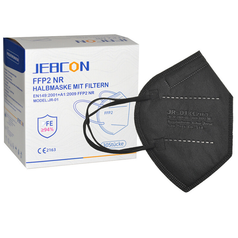 Respirátor skladací JEBCON JR-01 FFP2 bez ventilčeka (1ks) Respirátor skladací JEBCON JR-01 FFP2 bez ventilčeka (1ks)