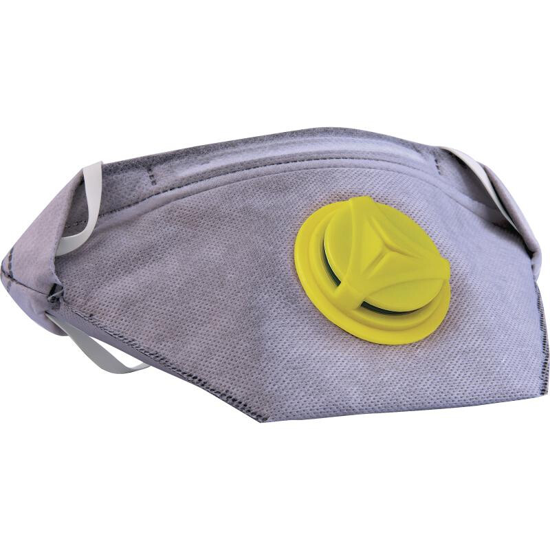 Respirátor skladací M1200VPW FFP2 s aktívnym uhlím s ventilčekom Respirátor skladací M1200VPW FFP2 s aktívnym uhlím s ventilčekom