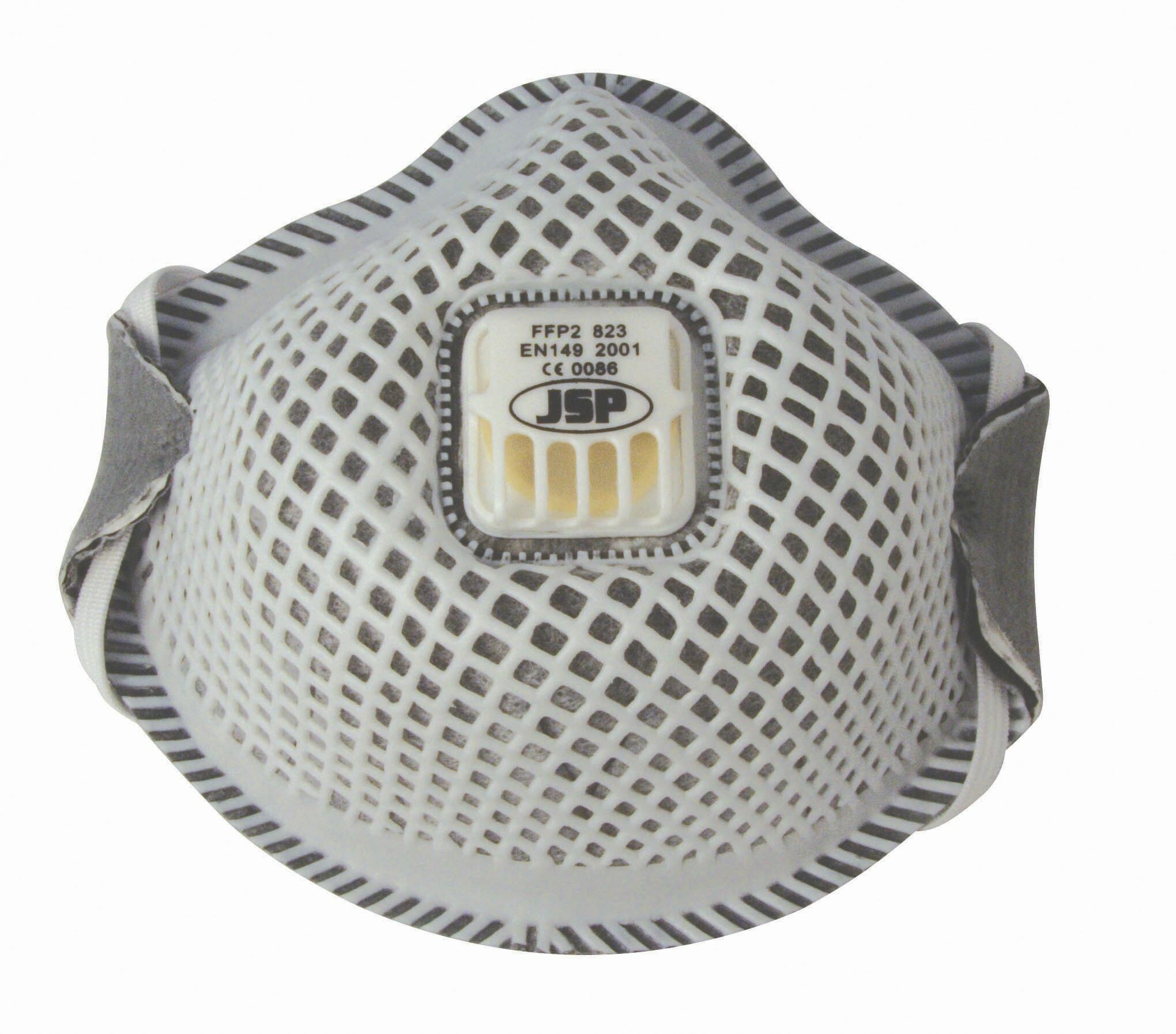 Respirátor tvarovaný JSP FLEXINET 823 FFP2 s ventilčekom Respirátor tvarovaný JSP FLEXINET 823 FFP2 s ventilčekom