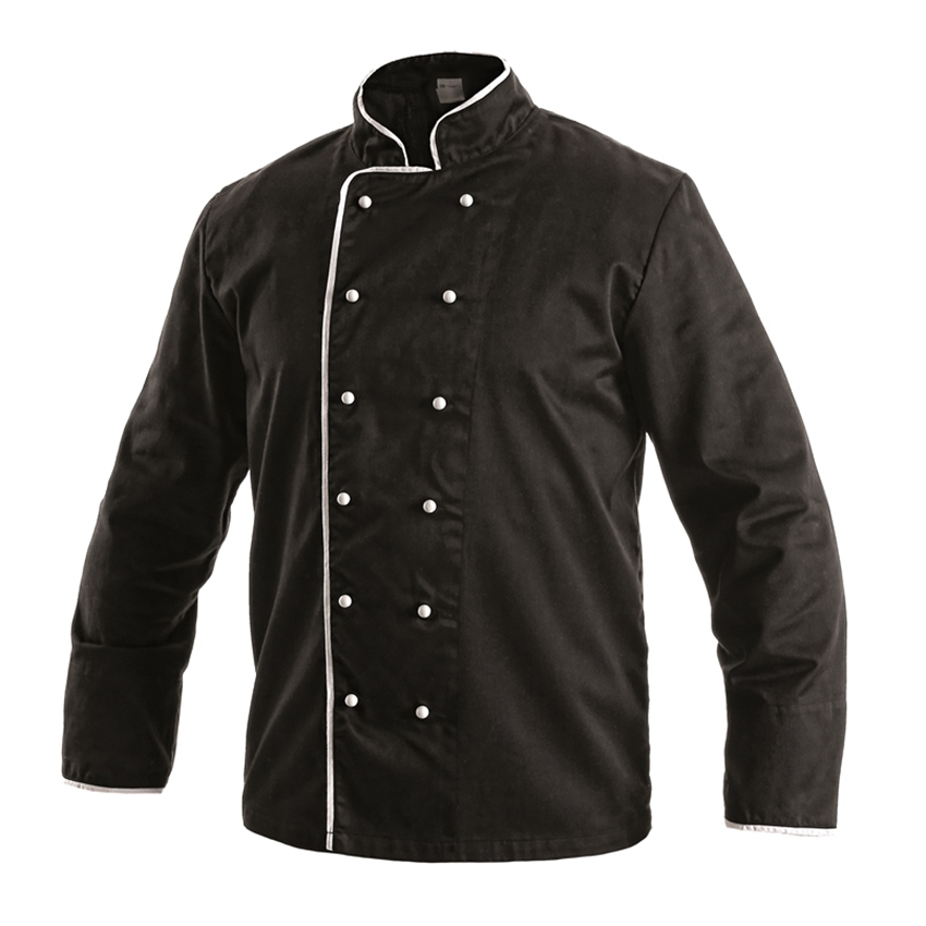 Rondon RADIM kabát kuchársky čierno-biely č.42