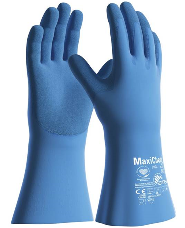 Rukavice ATG MaxiChem Cut 76-733 s TRItech č.11