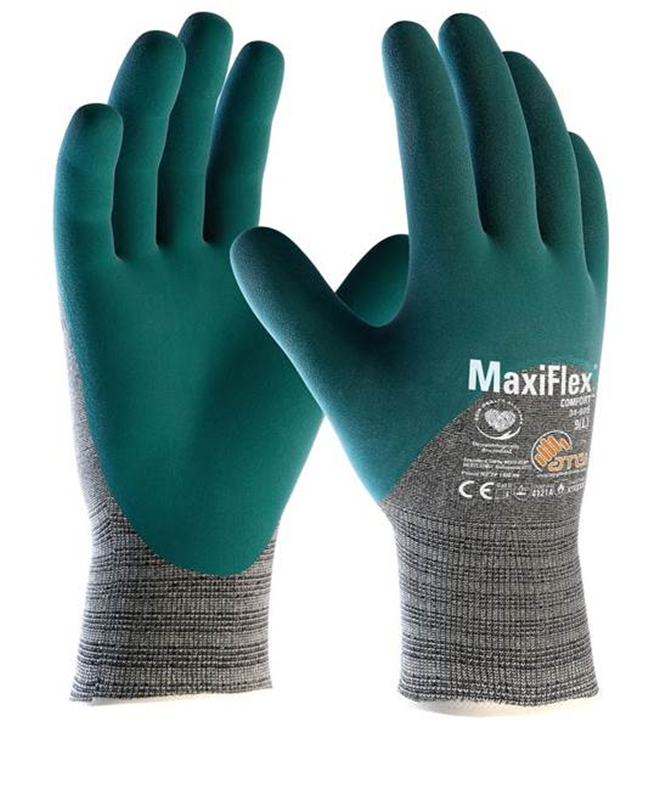 Rukavice ATG MaxiFLEX COMFORT 34-925 m&aacute;čan&eacute; č.9