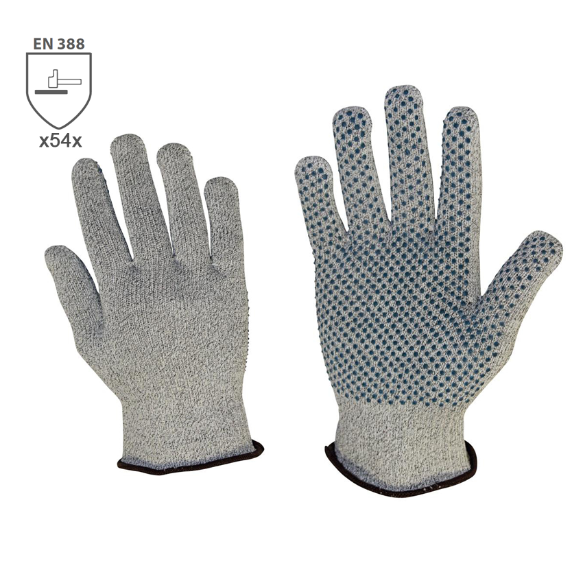 Rukavice CROPPER DOTS č.8