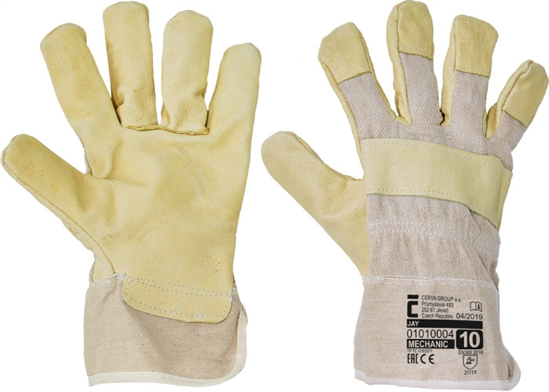 Rukavice JAY kombinovan&eacute; č.11