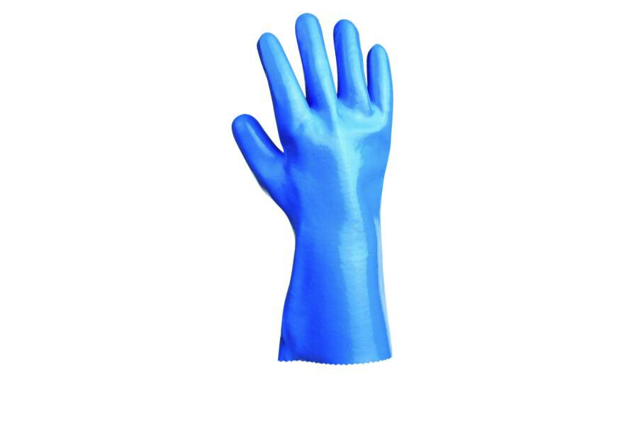 Rukavice UNIVERSAL 35cm modrá č.10,5
