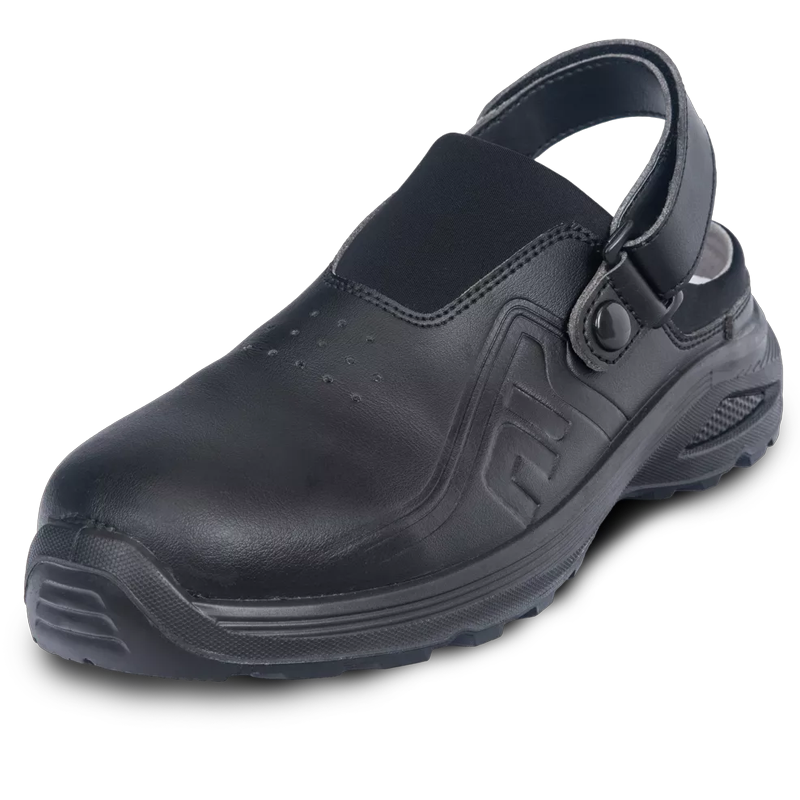 Sand&aacute;le HYGOSAFE OB ESD SR čierna č.45