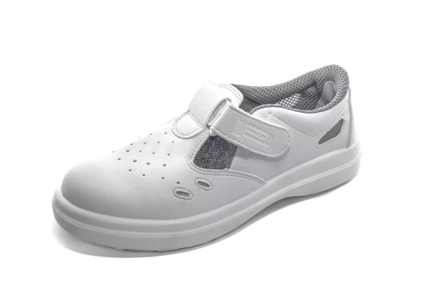 Sand&aacute;le PANDA SANITARY LYBRA O1 biele č.47