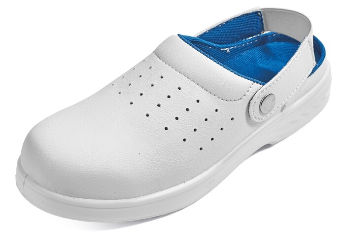 Sandále RAVEN WHITE slipper OB biela č. 35