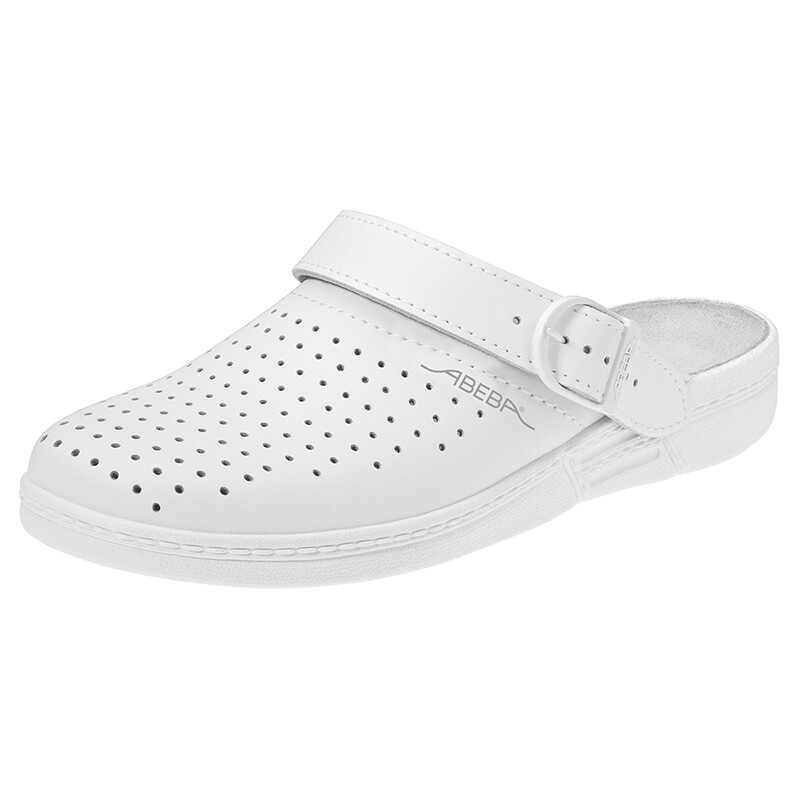 &Scaron;ľapky ABEBA 7020 zdravotn&iacute;cke biele č.37