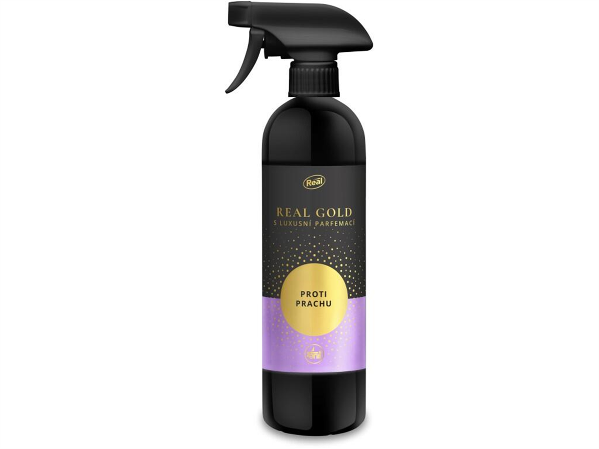 Sprej REAL GOLD 550g na prach 