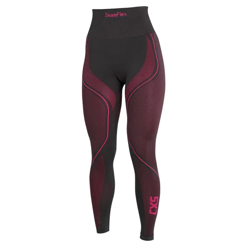 Termospodky CXS SEAMFLEX d&aacute;mske čierno-r&uacute;žov&aacute; XS-S