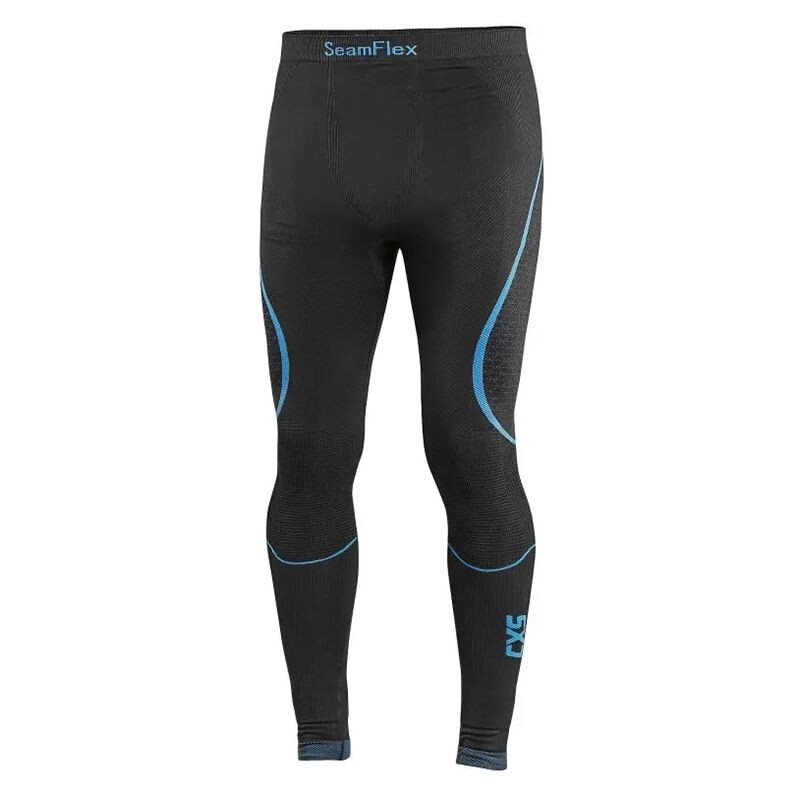 Termospodky CXS SEAMFLEX p&aacute;nske čierno-modr&aacute; 3XL/4XL