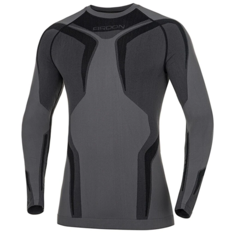 Tričko ARDON ATROCLIM funkčn&eacute; dlh&yacute; ruk&aacute;v tm.siv&aacute; XL