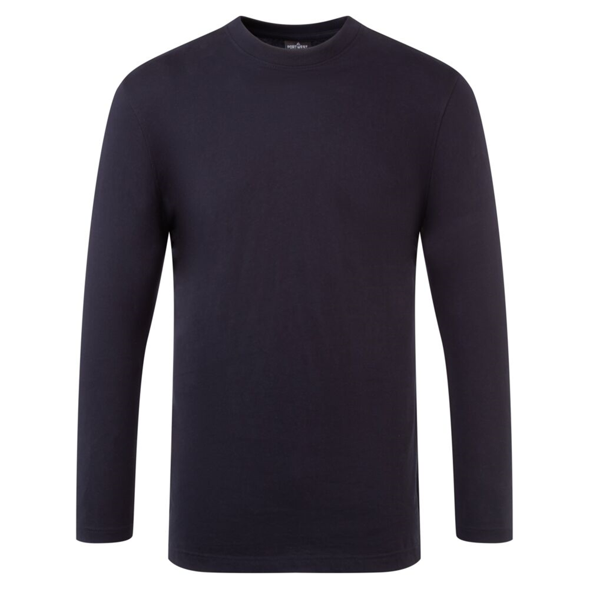 Tričko B196 dlh&yacute; ruk&aacute;v tm.modr&aacute; 3XL