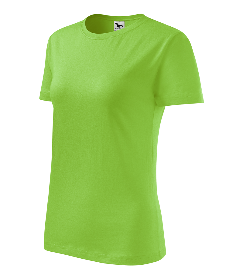 Tričko BASIC 160g dámske apple green XL