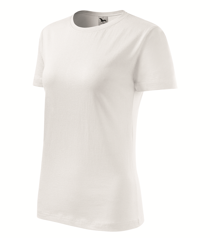 Tričko BASIC 160g dámske biela L