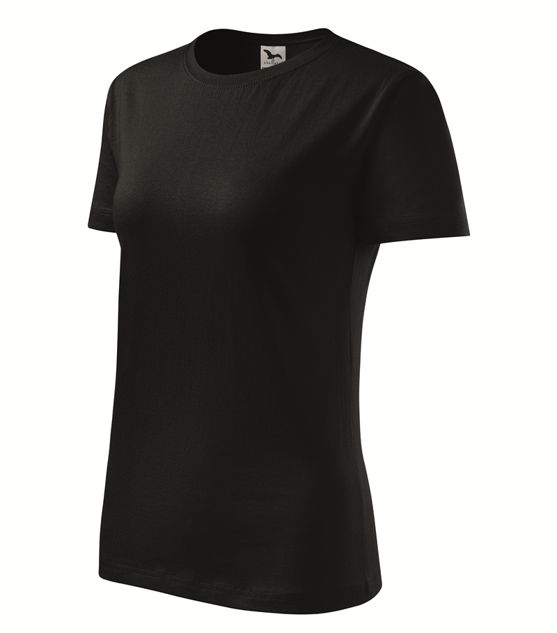 Tričko BASIC 160g dámske čierna XL