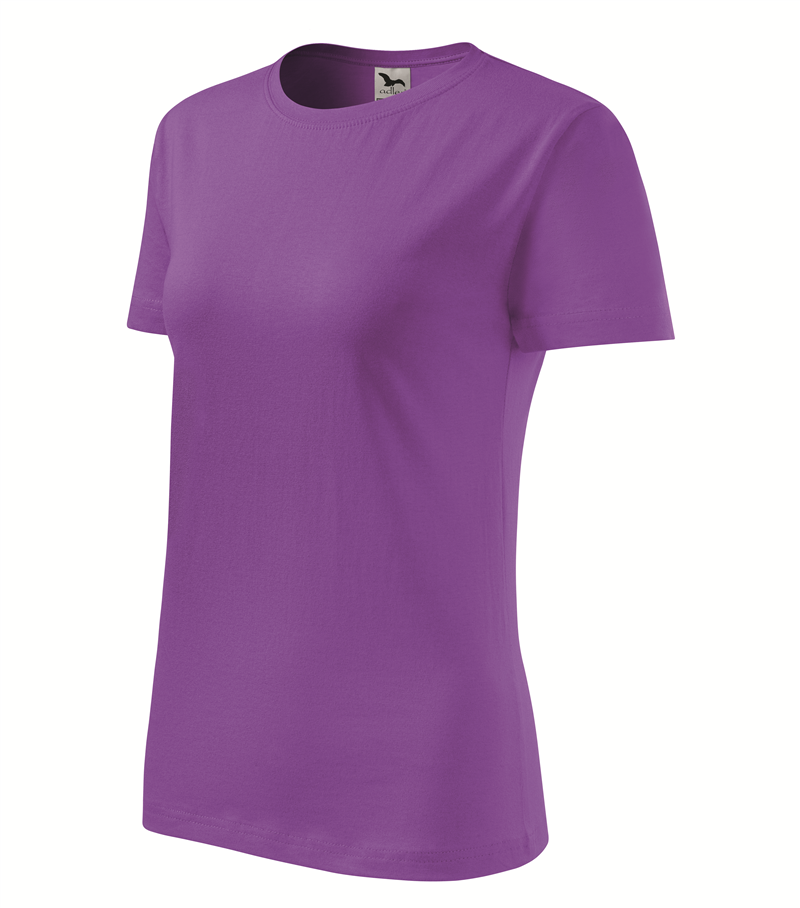 Tričko BASIC 160g dámske fialová L