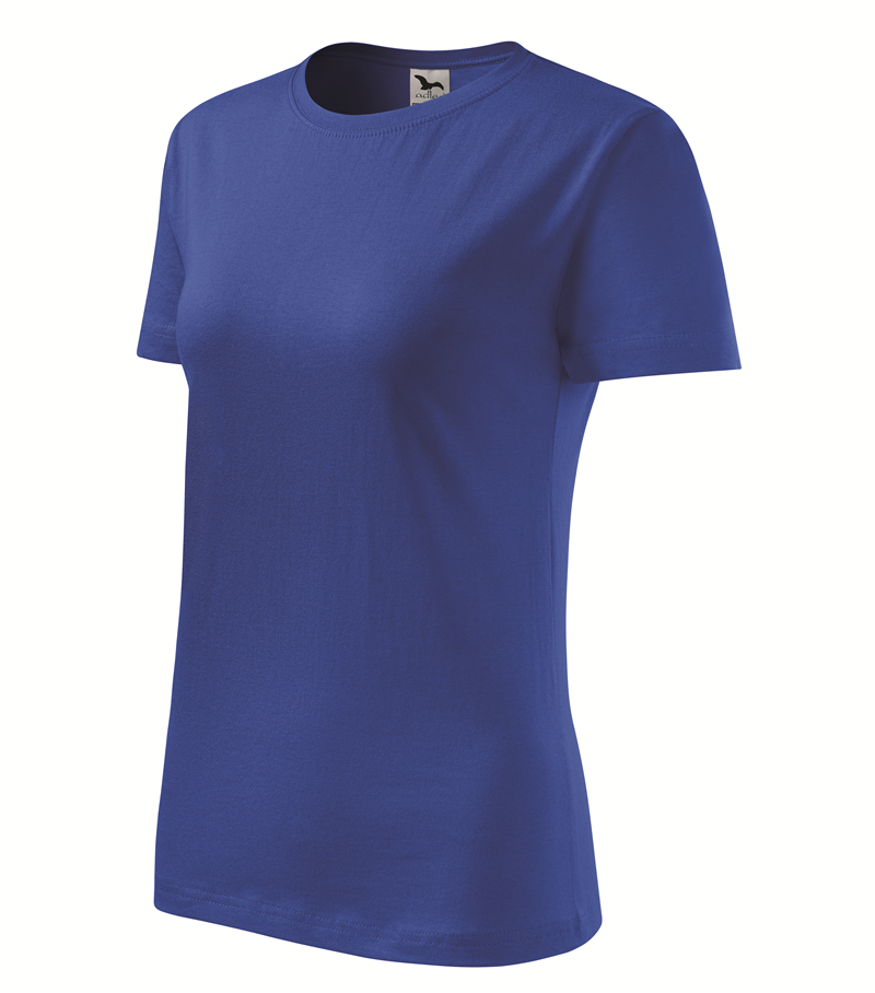 Tričko BASIC 160g dámske kráľovsky modrá M