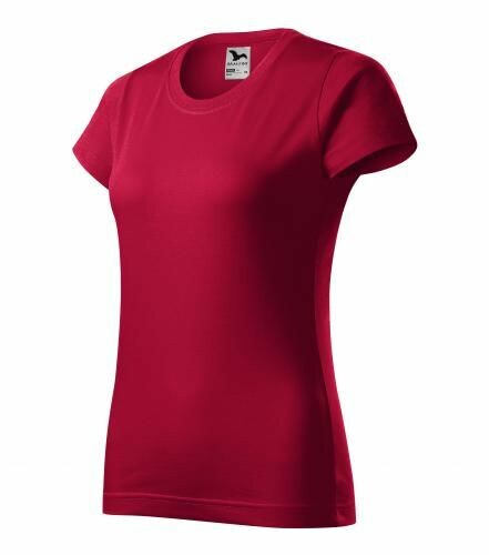 Tričko BASIC 160g dámske marlboro červená L