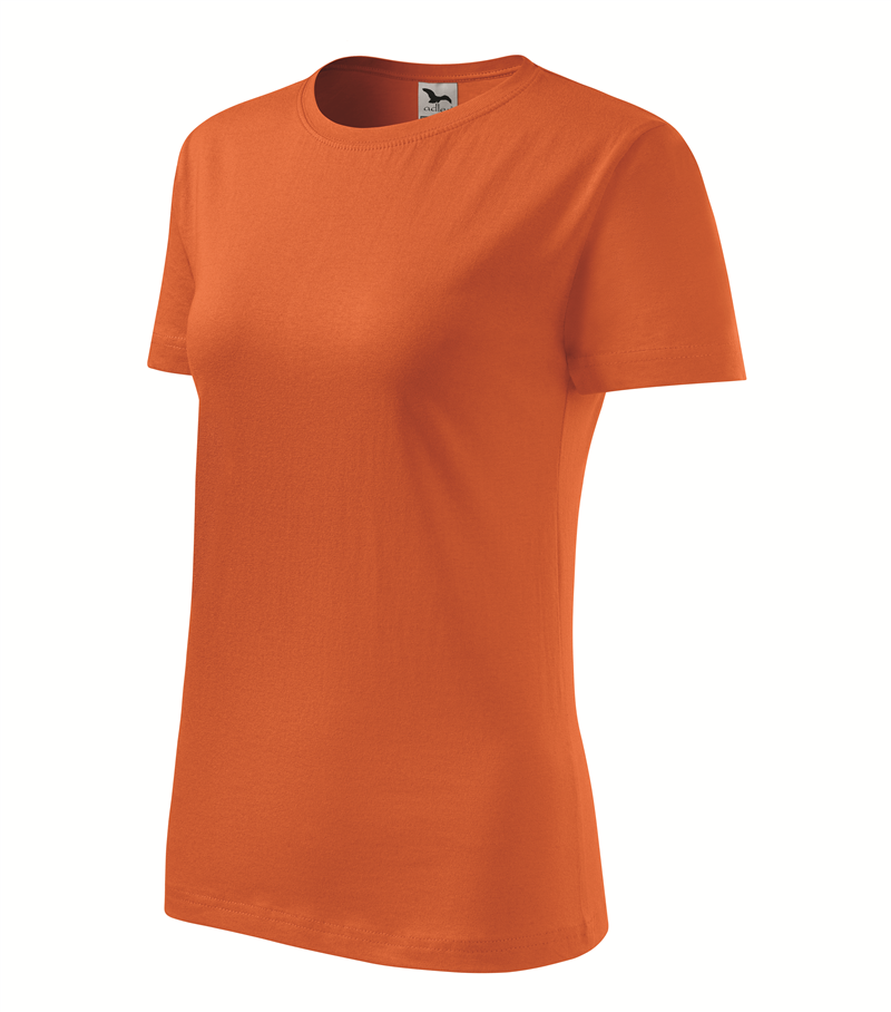 Tričko BASIC 160g dámske oranžová M