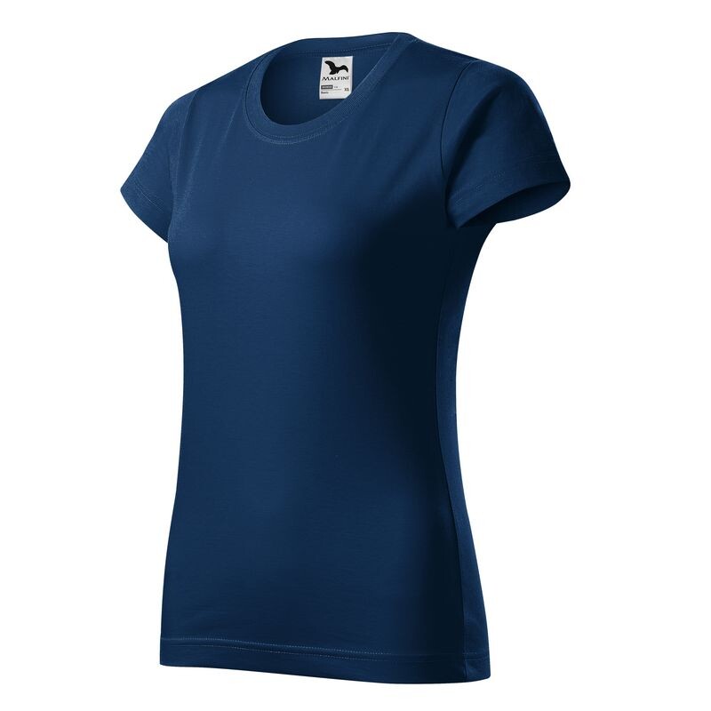 Tričko BASIC 160g d&aacute;mske polnočn&aacute; modr&aacute; S