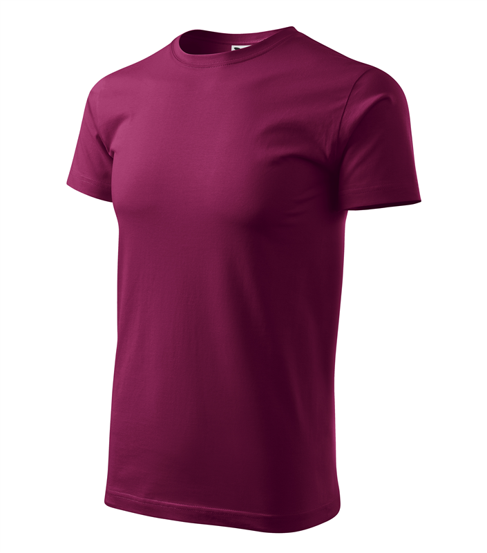Tričko BASIC 160g fuchsiová 4XL
