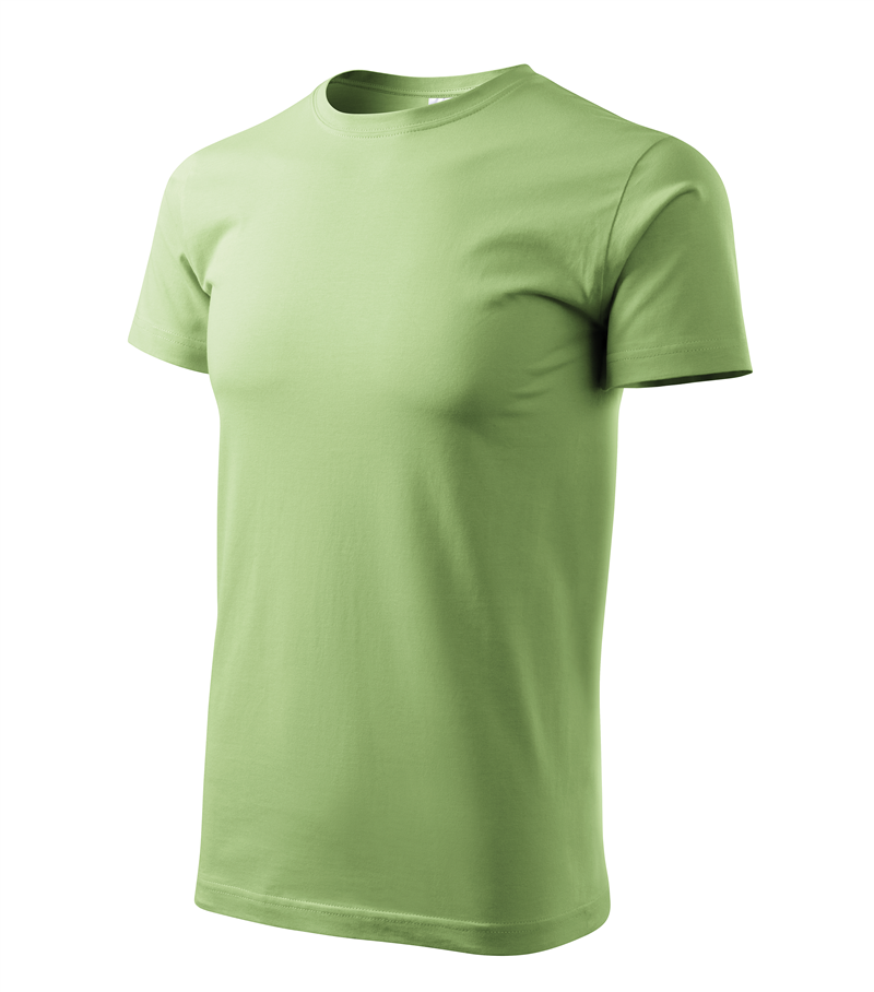 Tričko BASIC 160g hráškovo zelená L
