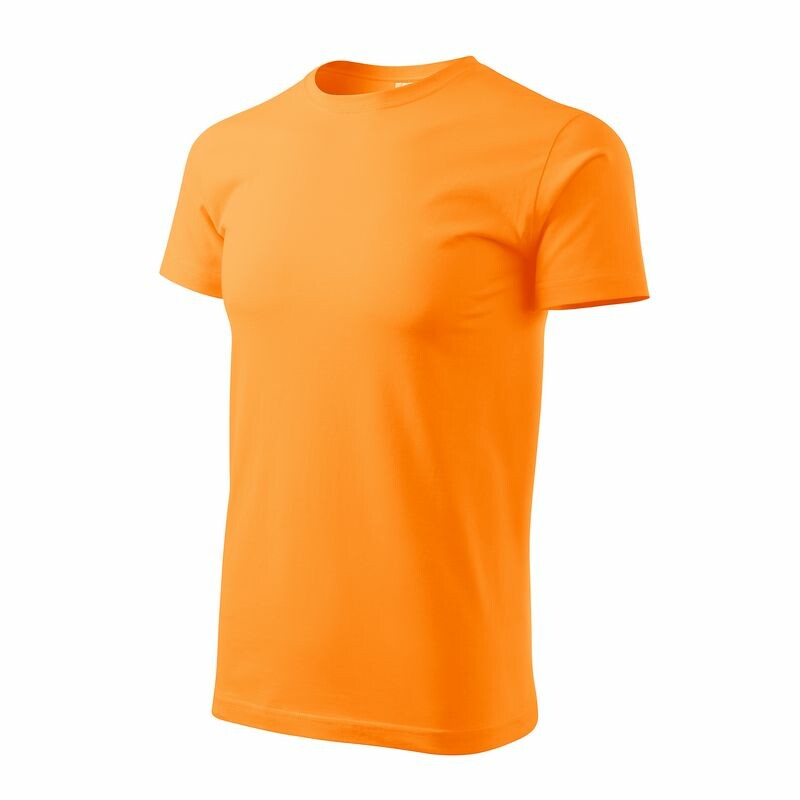 Tričko BASIC 160g mandarínková oranžová L