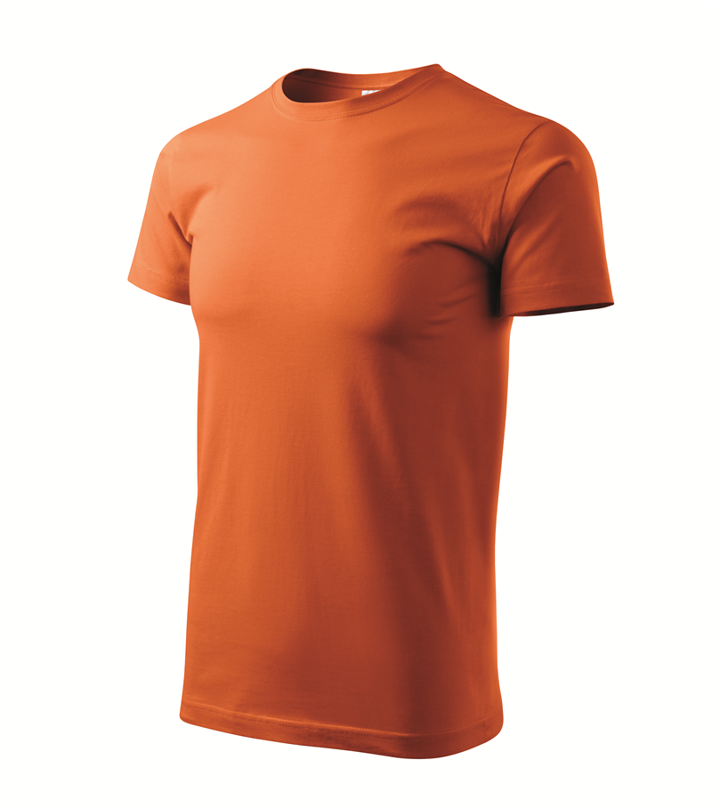 Tričko BASIC 160g oranžové 4XL