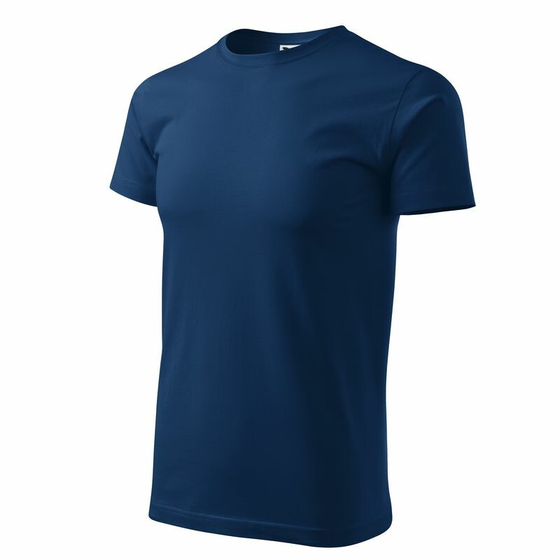 Tričko BASIC 160g polnočná modrá XL
