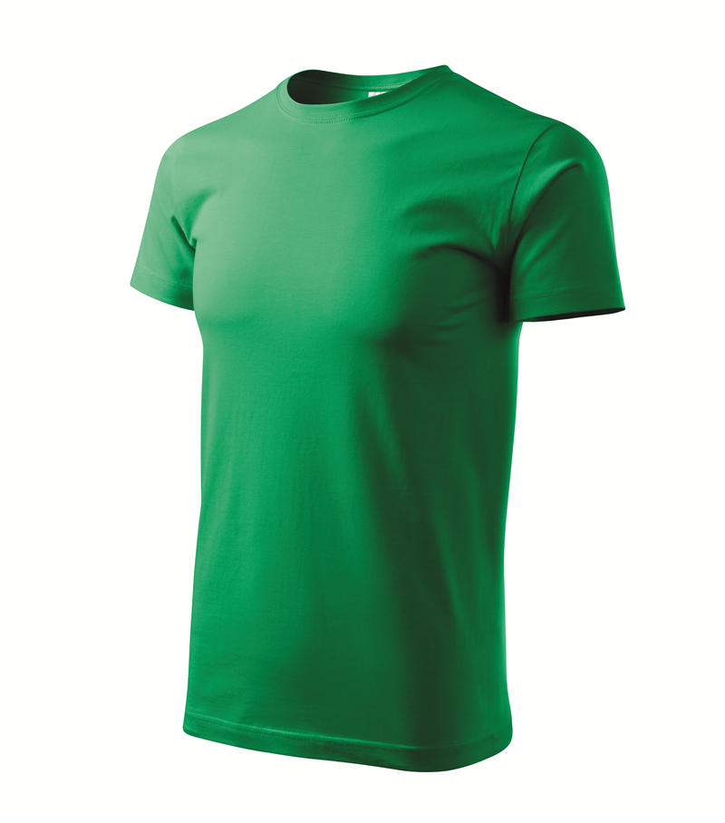 Tričko BASIC 160g trávová zelená S