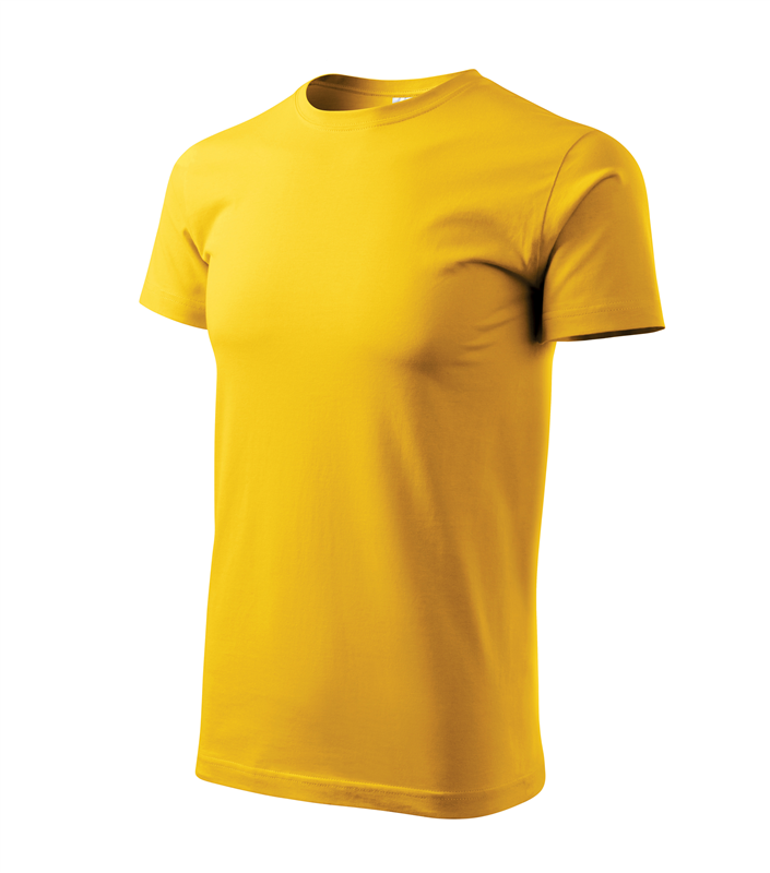 Tričko BASIC 160g žltá 5XL