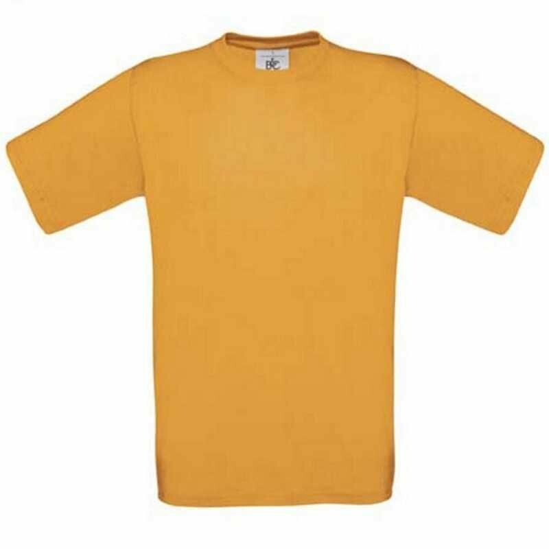 Tričko B&C EXACT 190g žltá (gold) XS Tričko B&C EXACT 190g žltá (gold) XS