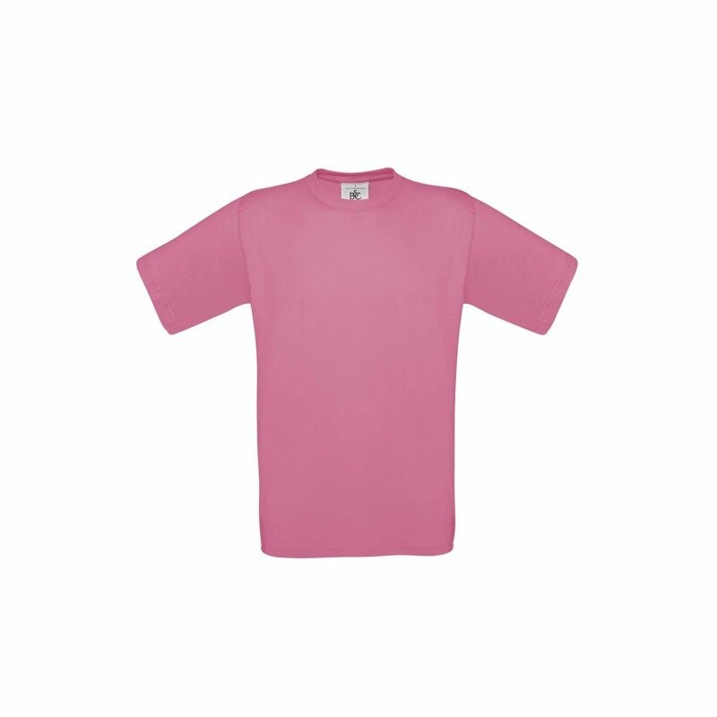 Tričko B&C EXACT 190g ružová (pixel pink) M