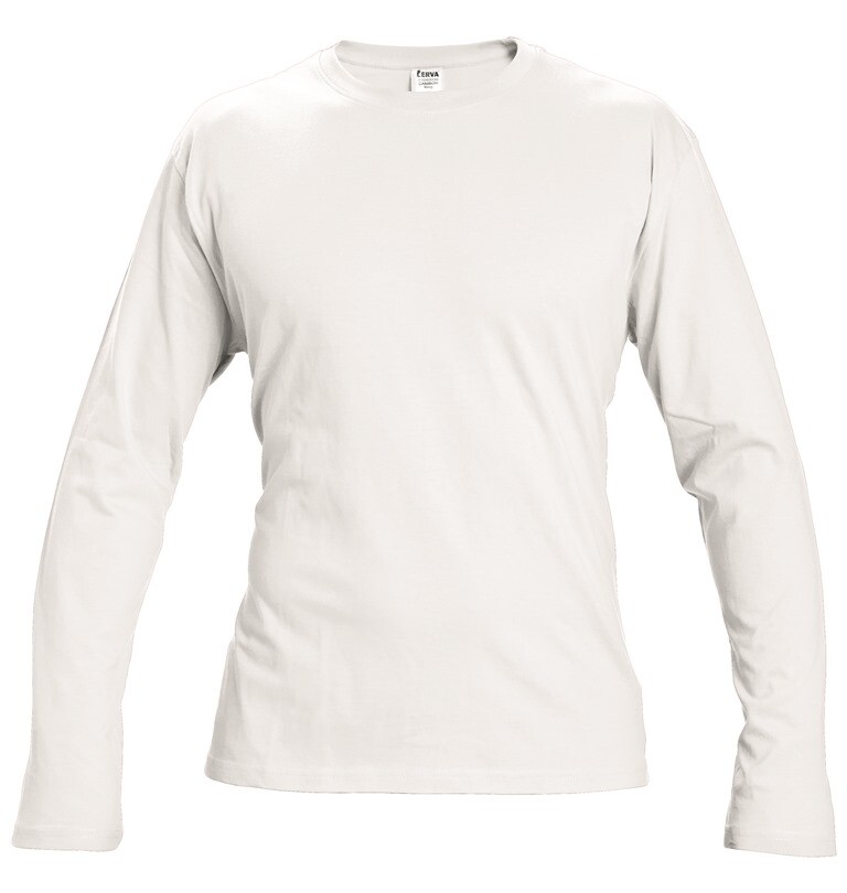 Tričko CAMBON dlh&yacute; ruk&aacute;v biela 5XL