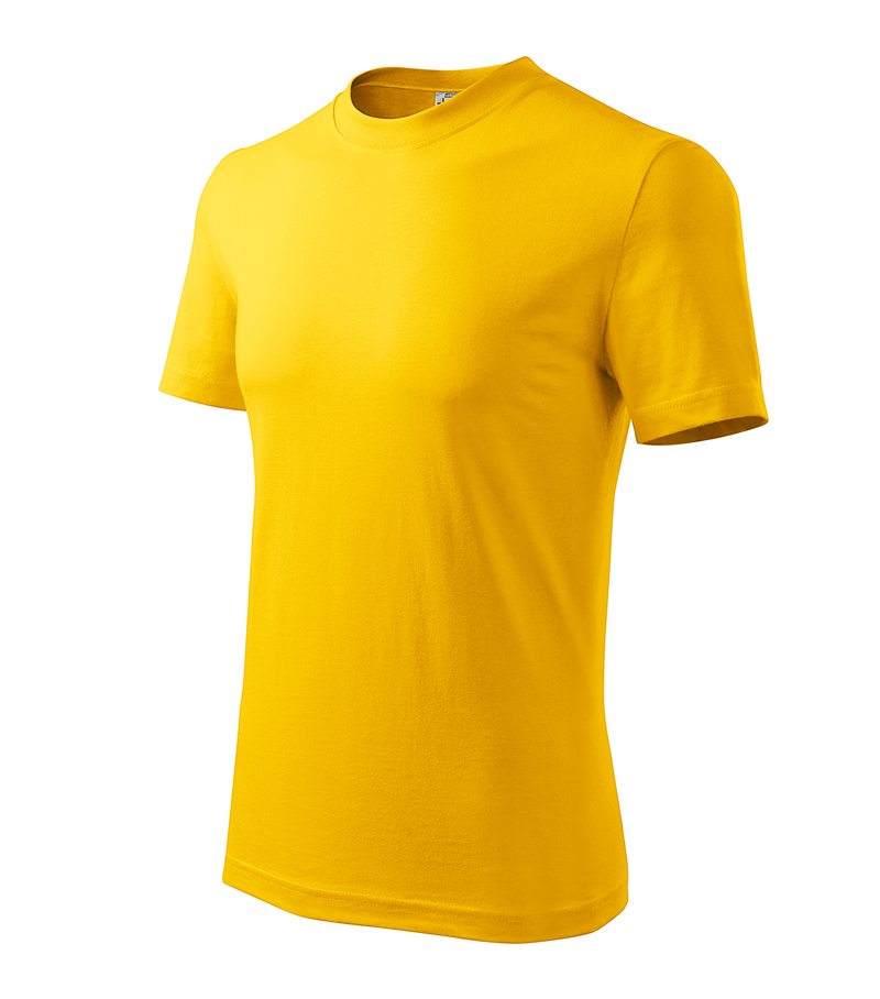 Tričko CLASSIC 160g unisex žltá M