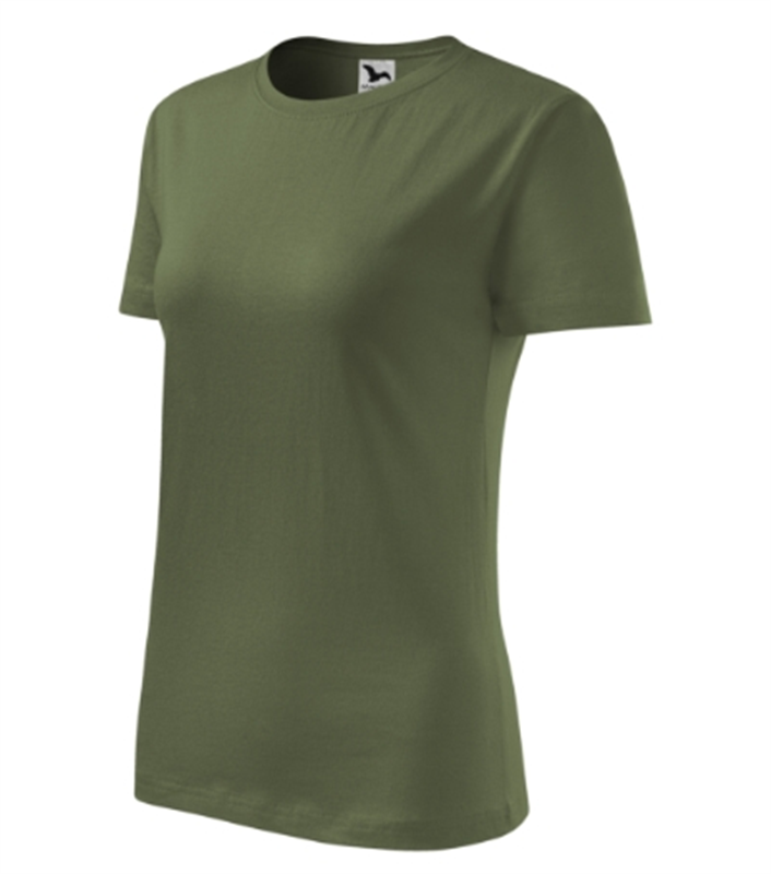 Tričko CLASSIC NEW 145g d&aacute;mske khaki S