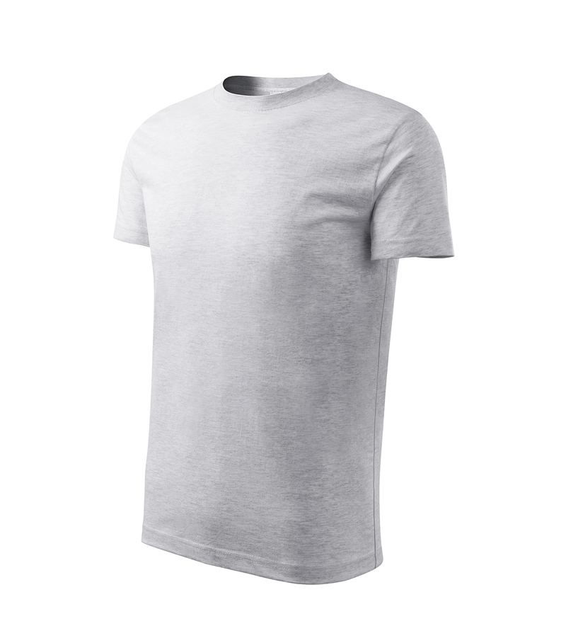 Tričko CLASSIC NEW 145g detské svetlosivý melír 110 cm/4 roky