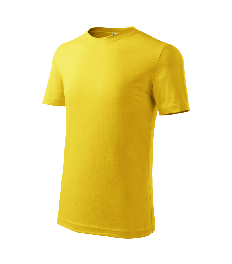 Tričko CLASSIC NEW 145g detské žltá 110 cm/4 roky