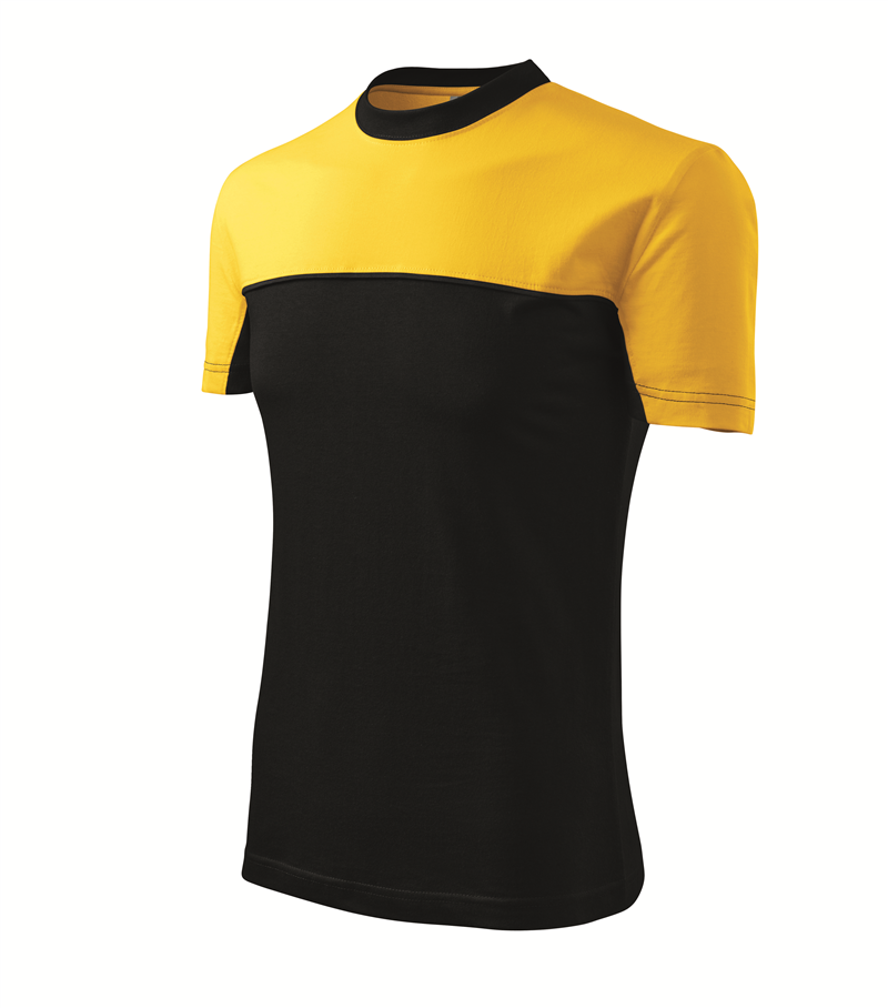 Tričko COLORMIX 200g žlto-čierna XL