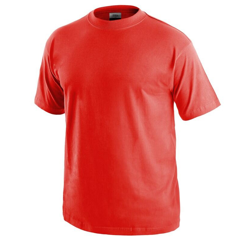Tričko CXS DANIEL 160g červené XXXL