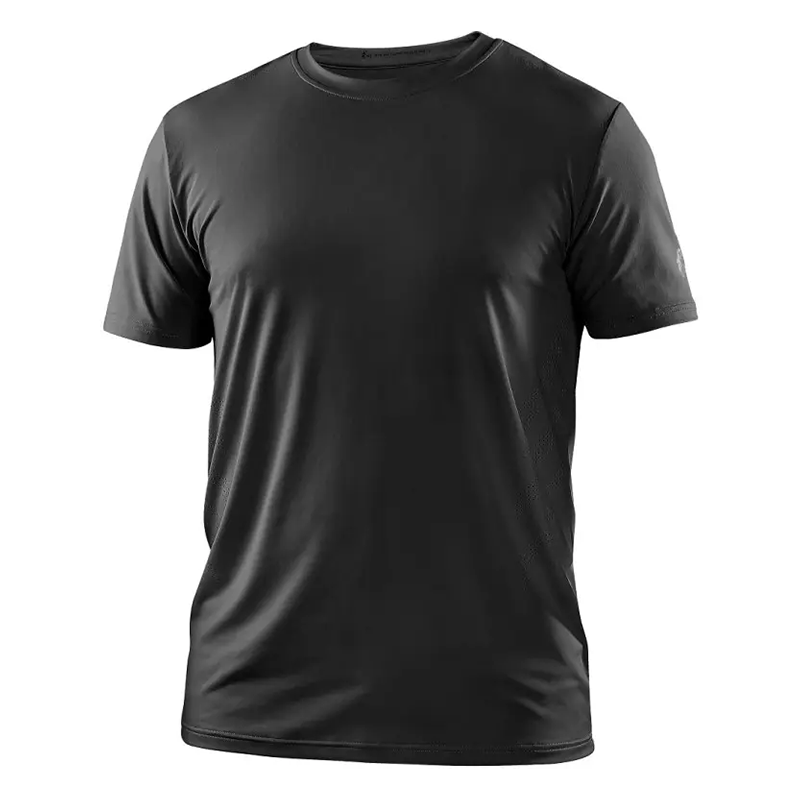 Tričko CXS MOVADO p&aacute;nske funkčn&eacute; čierna 4XL