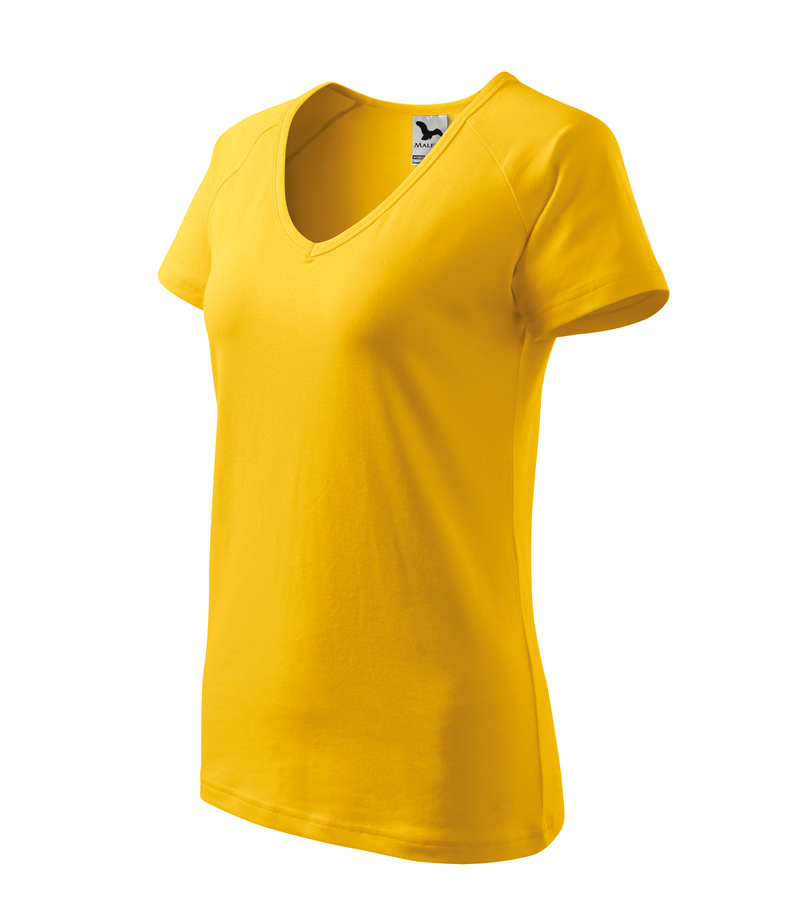 Tričko DREAM 180g dámske žlté L