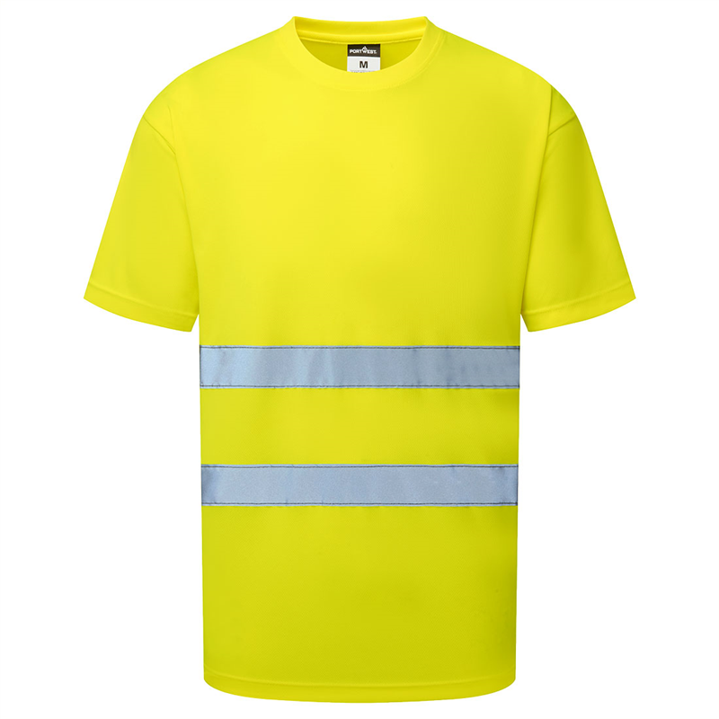 Tričko ES478 Essential Hi-Vis reflexn&aacute; žlt&aacute; XS