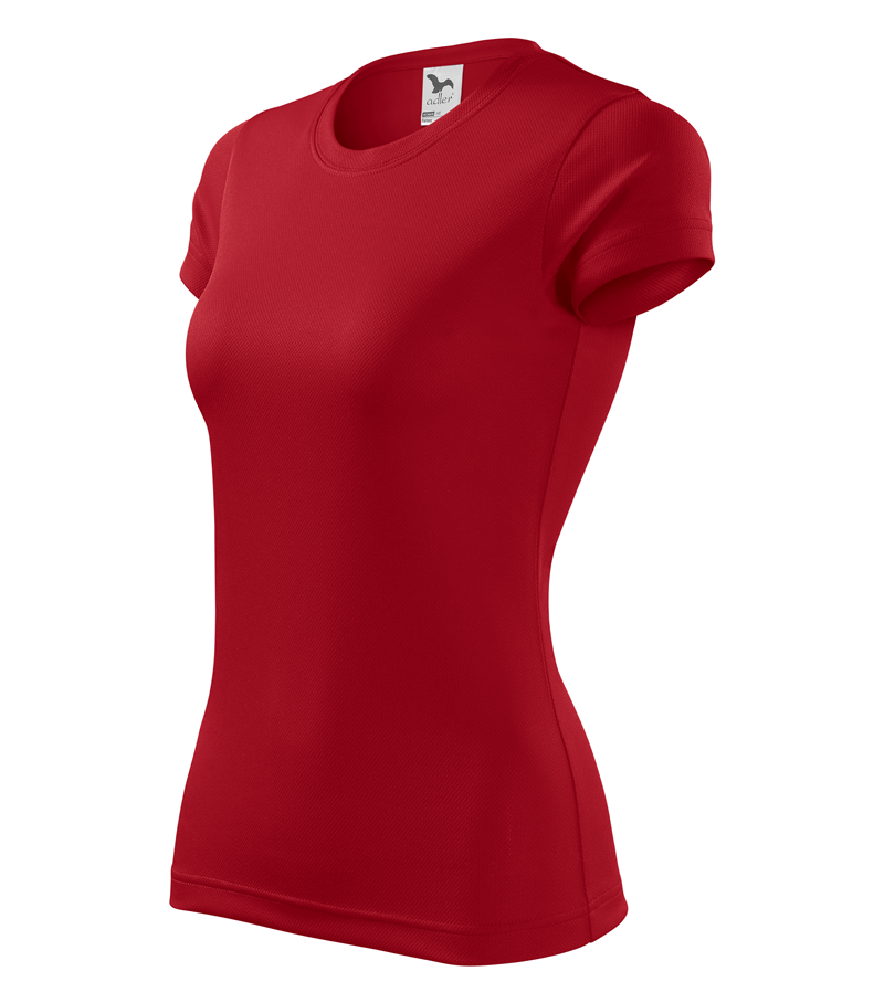 Tričko FANTASY 150g dámske funkčné červená XL