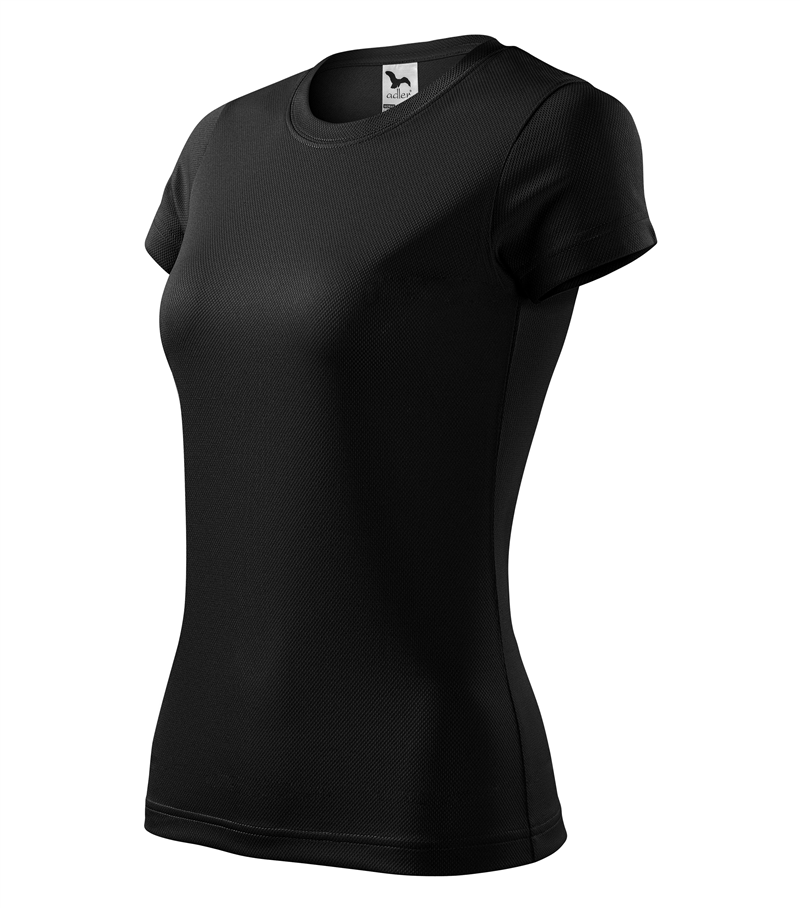 Tričko FANTASY 150g dámske funkčné čierna XL