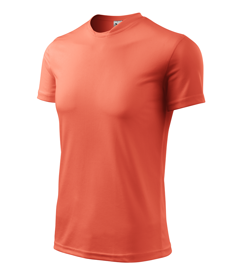 Tričko FANTASY 150g detské funkčné neónová oranžová 158 cm/12 rokov