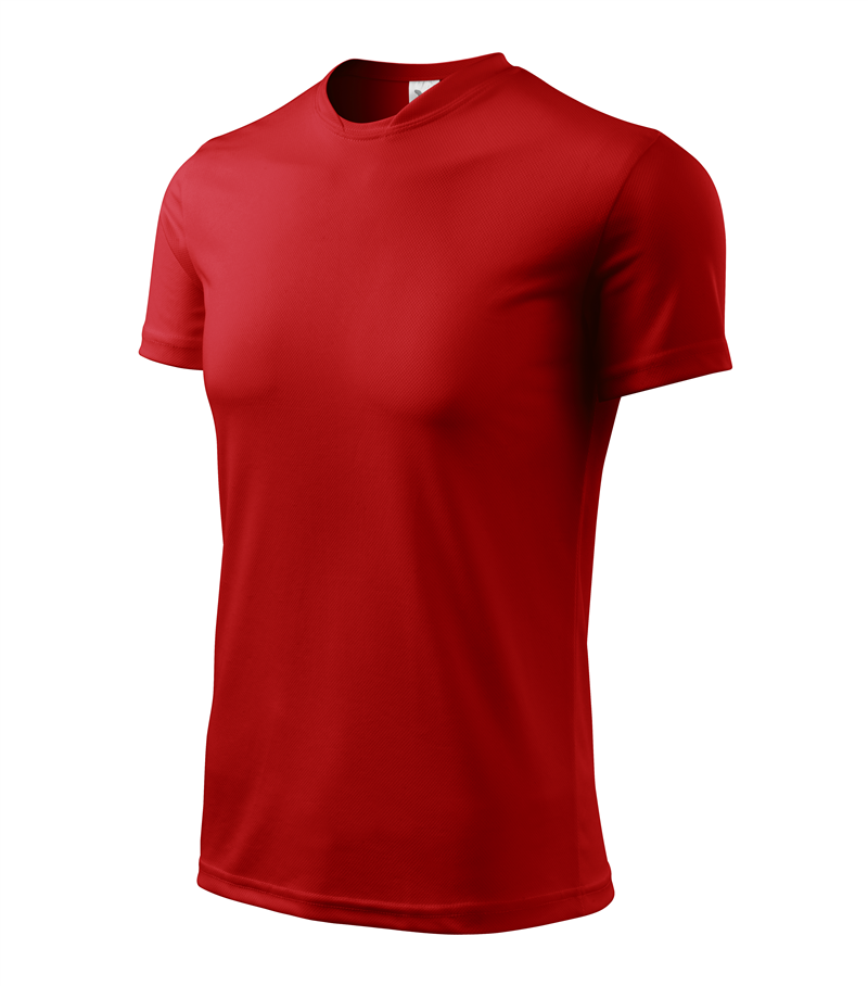 Tričko FANTASY 150g pánske funkčné červená XXL